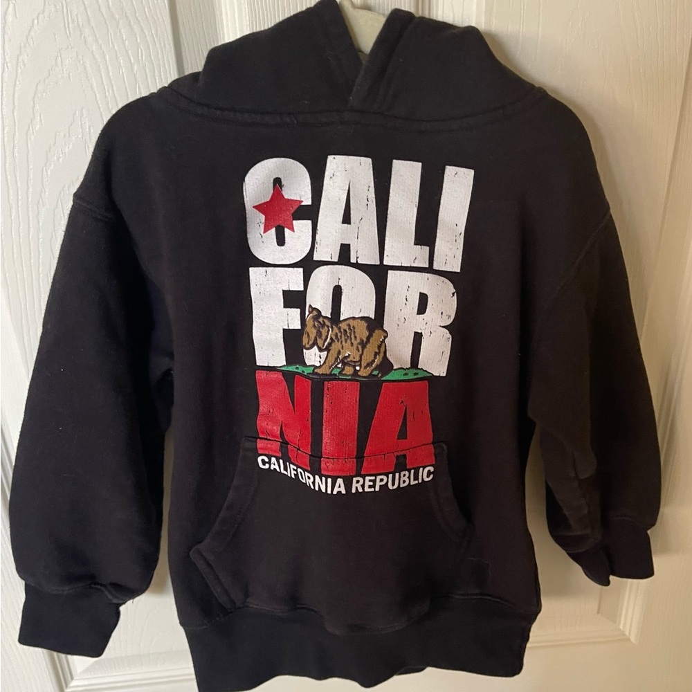 California Republic Black Hoodie